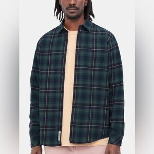 Carhartt WIP Work in Progress NWT‎ XS Lermond Button Down Plaid Shirt